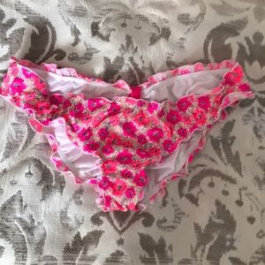 Pink floral Victoria’s Secret bottom
